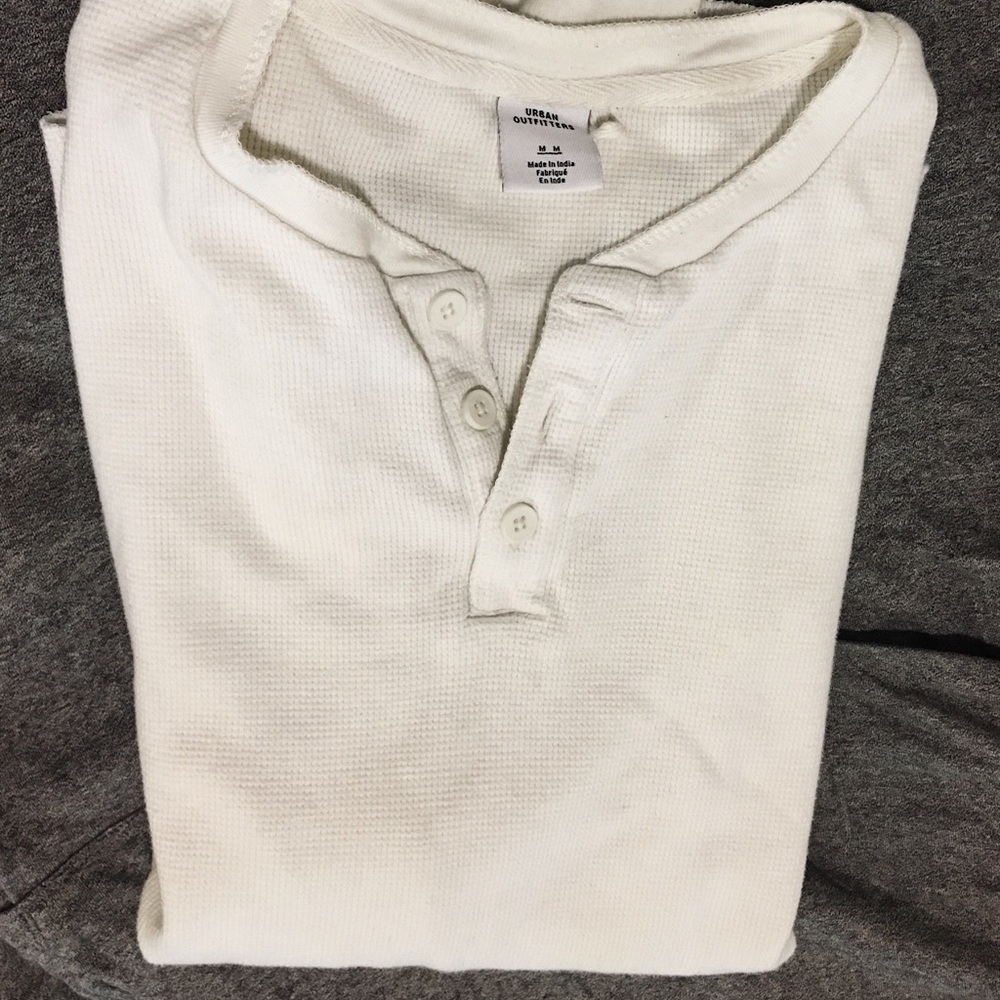 Urban Outfitters off-white henley